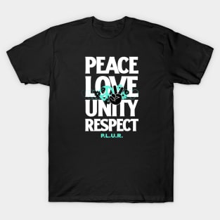 PEACE LOVE UNITY RESPECT T-Shirt